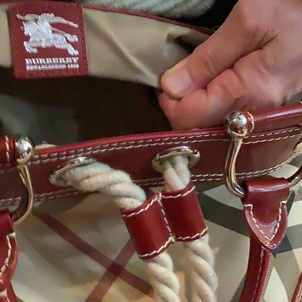 Burberry Nautical satchel - Picture 6 of 8